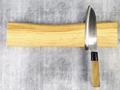Knivlist Rötad Bok med Naturlig Kant - 41 cm
