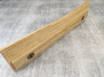 Knivlist Rötad Bok med Naturlig Kant - 41 cm