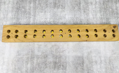 Knivlist i Rötad Bok med 'Live Edge' - 43 cm
