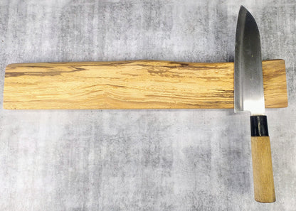 Knivlist i Rötad Bok med 'Live Edge' - 43 cm